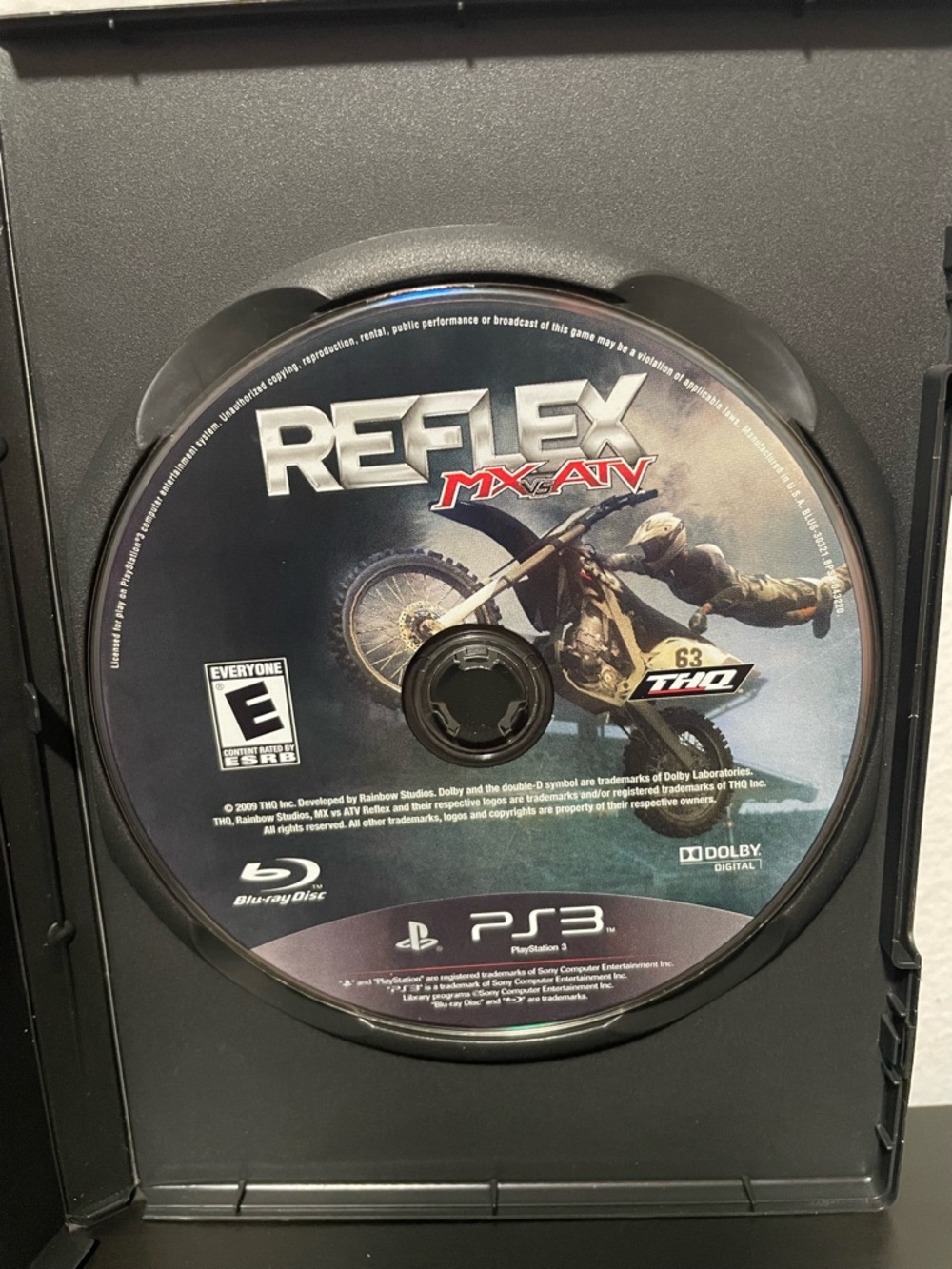 Reflex MX vs ATV PS3 PlayStation 3 Sony Video Game Racing THQ 2009